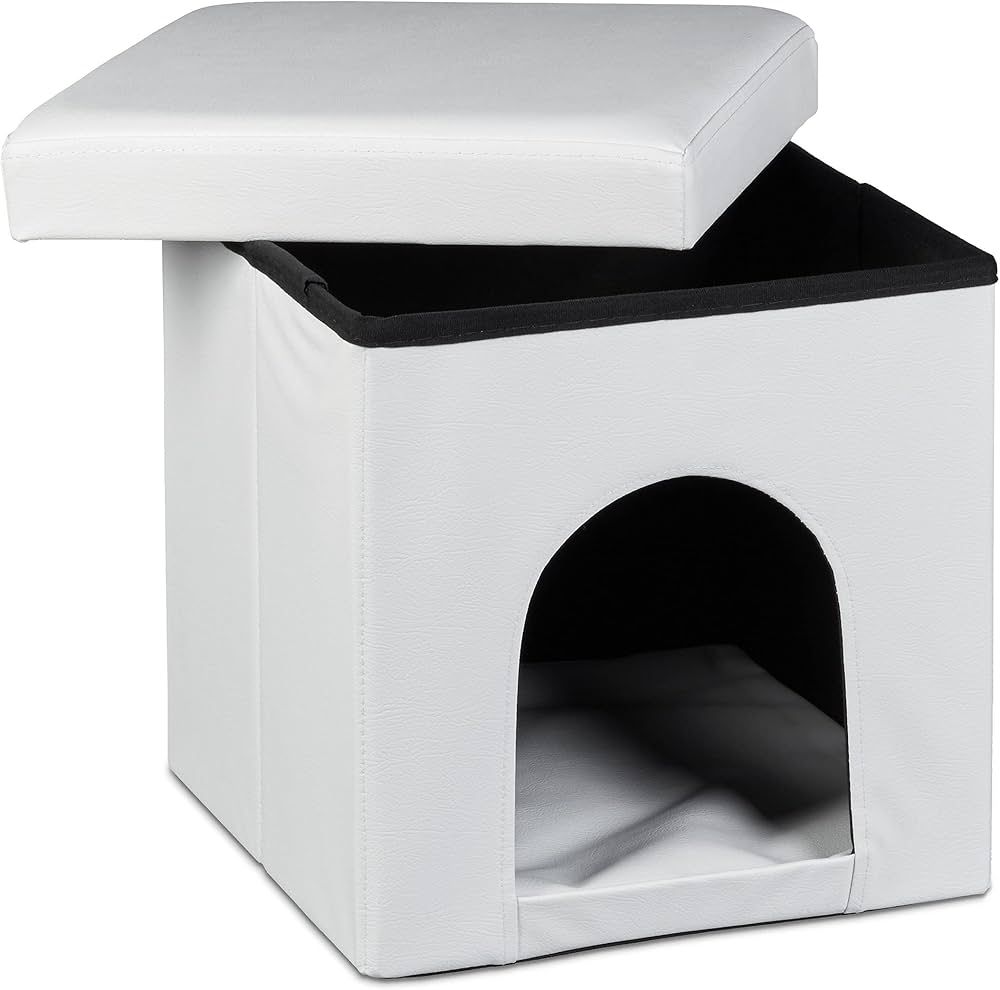 Leather cat house - 63*43*43