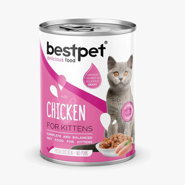 BestPet Kitten Cat Chicken 400g