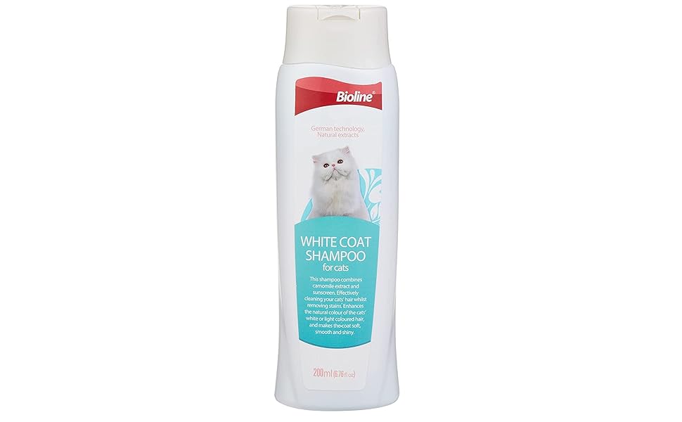 Bioline Cat Shampoo white coat 200ml