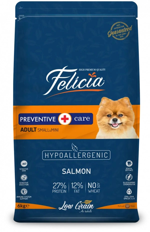 Felicia Puppy salmon small &mini Dog 3kg