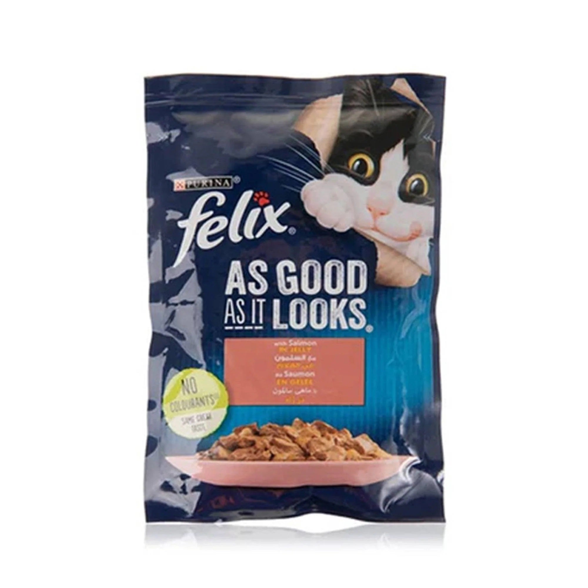 Felix Wet Food Salmon in Jelly Cat Food 85g