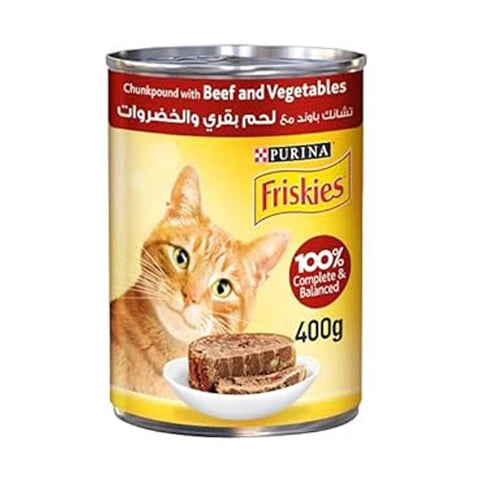 Friskies Chicken And vegetables Pate 400g