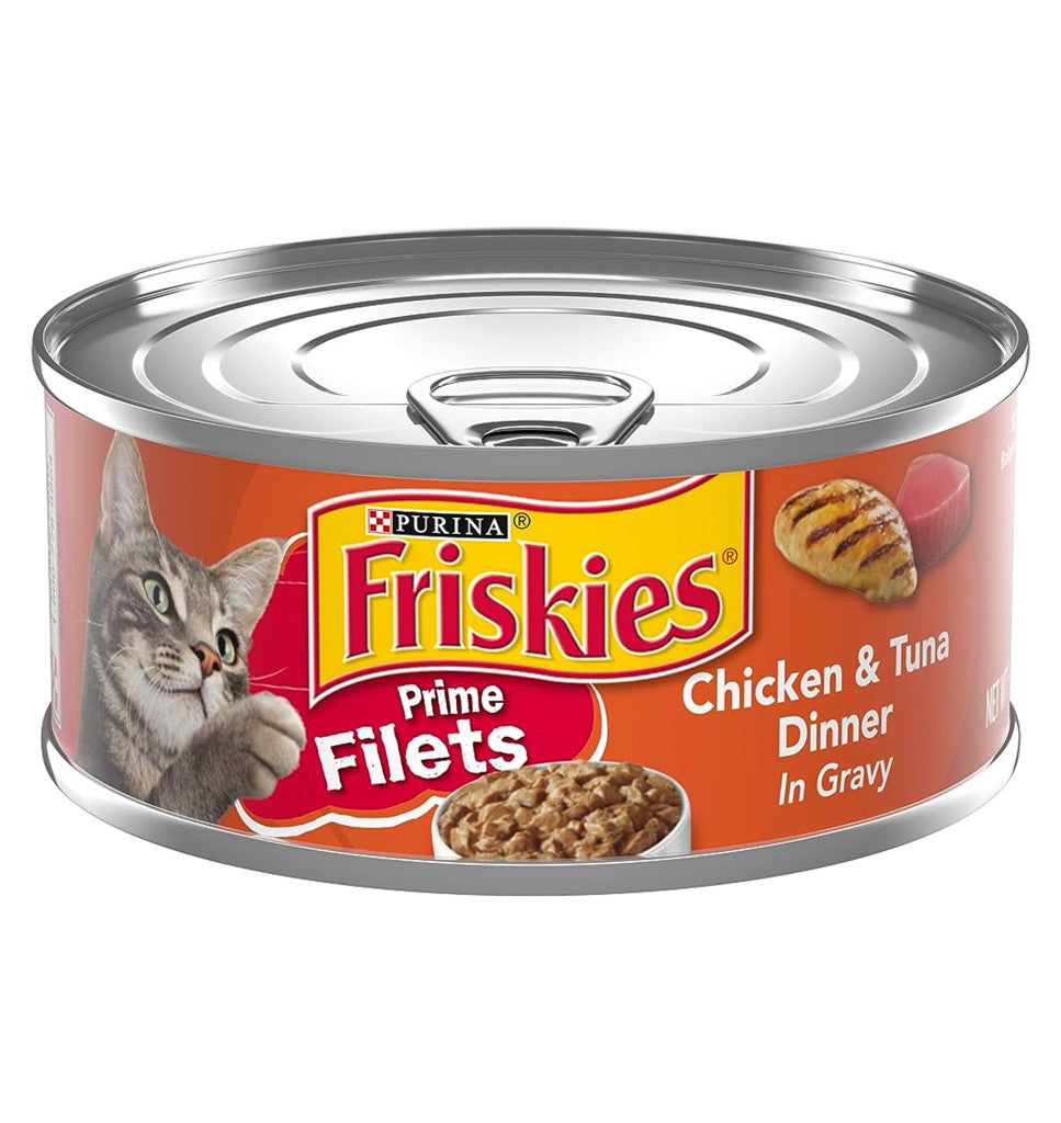 Friskies Pime Fillet Chicken & Tuna 156g