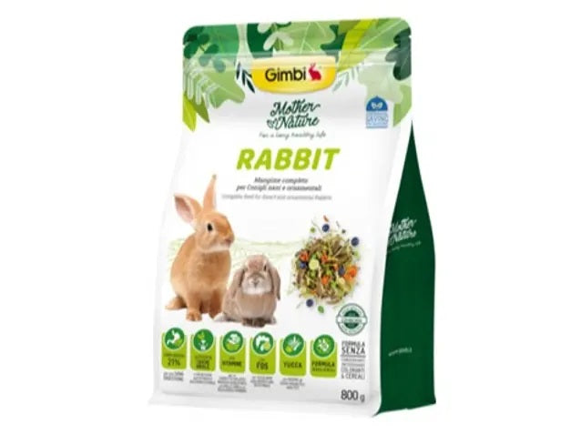 Gimbi Mother Nature Rabbit Da 800 Gr