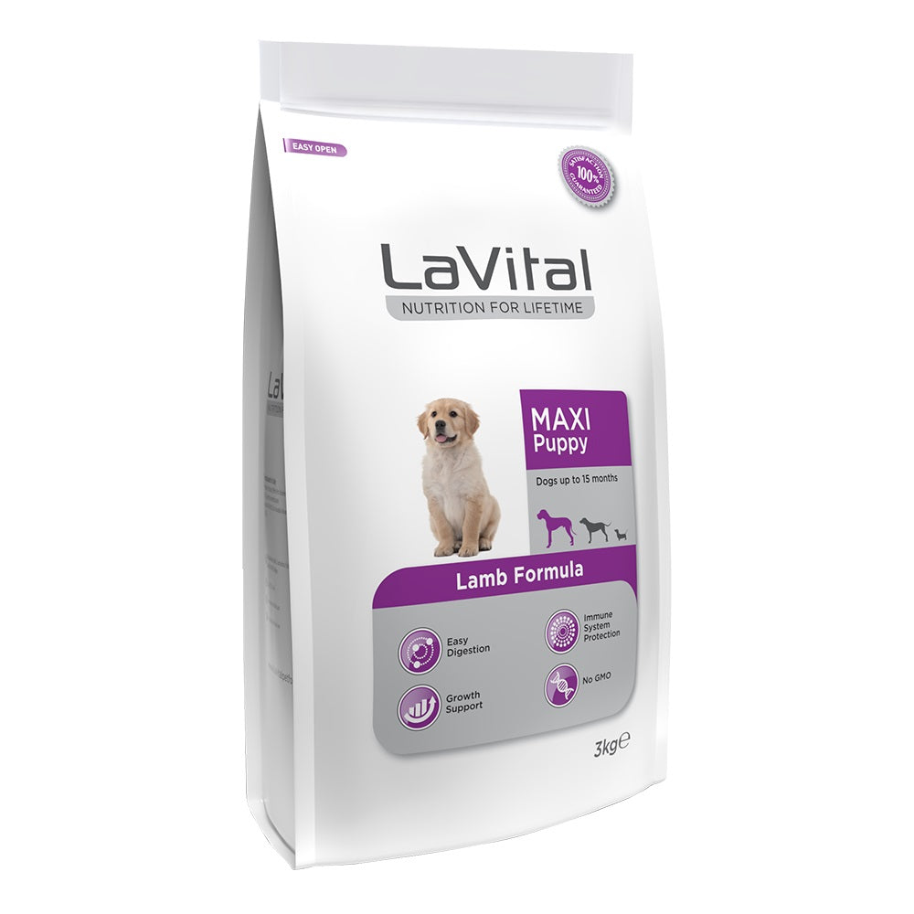 LaVital Maxi Puppy Lamb 3kg