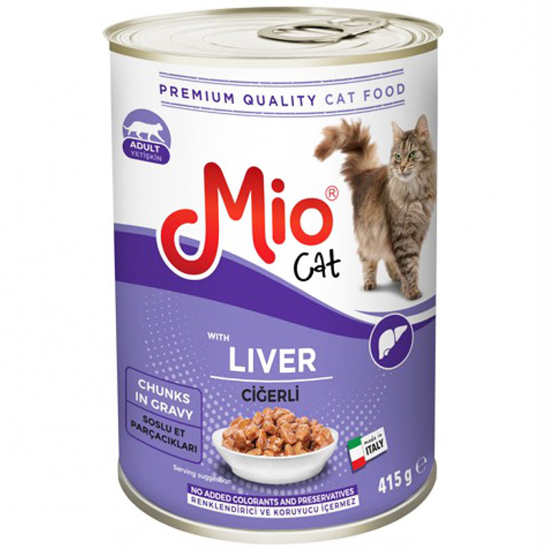 Mio Liver Canned Cat Food 415g