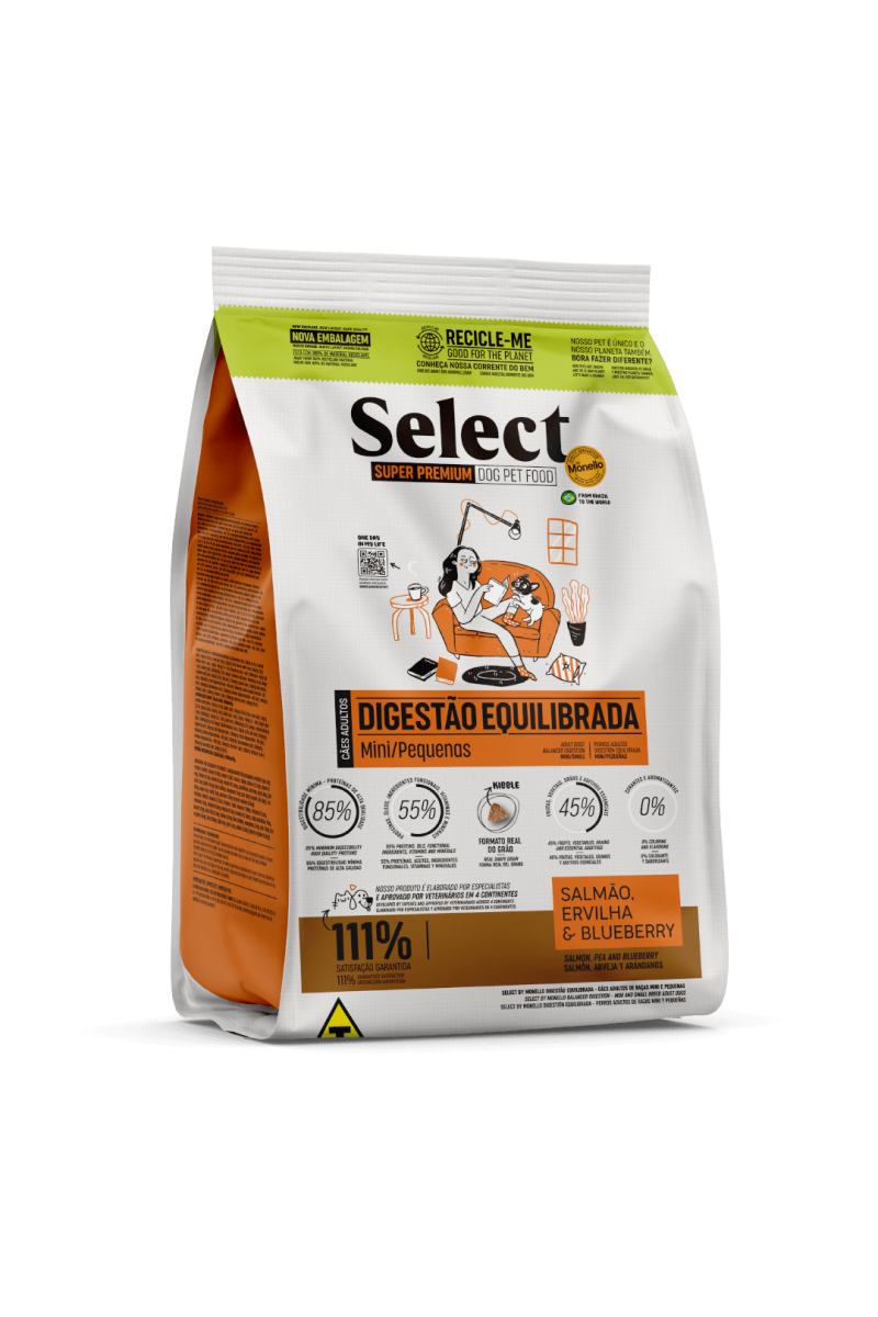 Monello Select Super Premium Digestión equilibrada Mini 2Kg‏