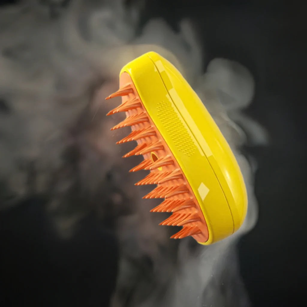 Pet Brush ‏3 In 1 Steamy Electric Spray Massage Comb