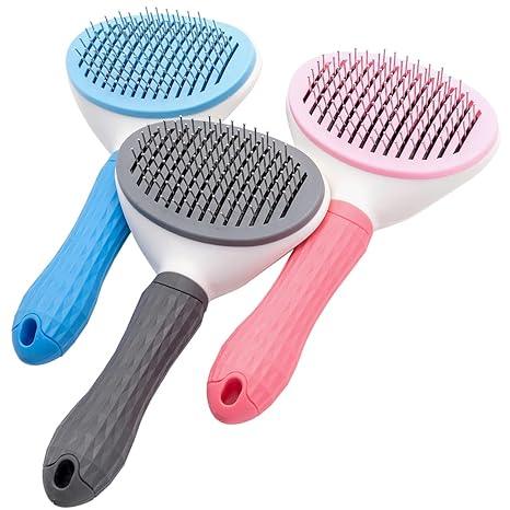 Pet Grooming Brush Self-Cleaning