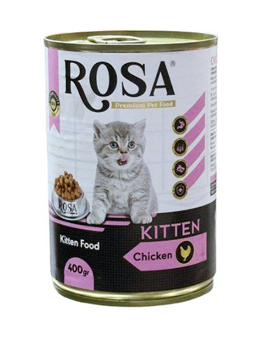 Rosa Kitten Cat Food Chicken 400g