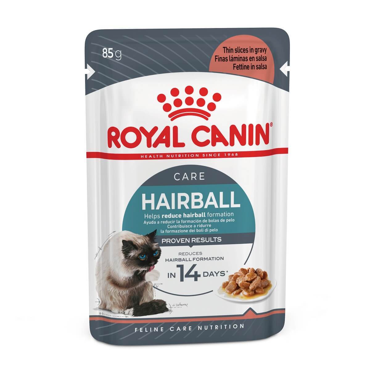 Royal Canin Hairball Care Gravy Cat Food Pouch 85g