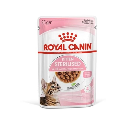 Royal Canin Kitten Pouch Sterilised 85g