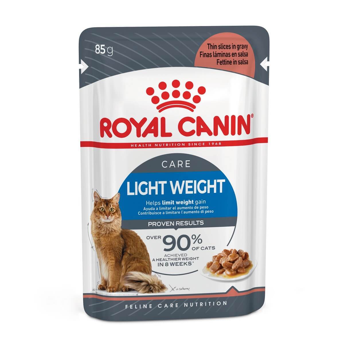 Royal Canin Light Weight Gravy Cat Food Pouch 85g