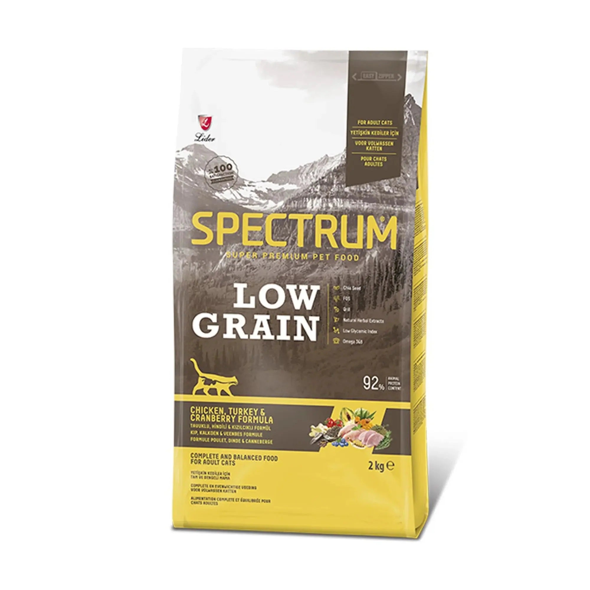 SPECTRUM ADULT CAT FOOD WITH CHICKEN 2KG