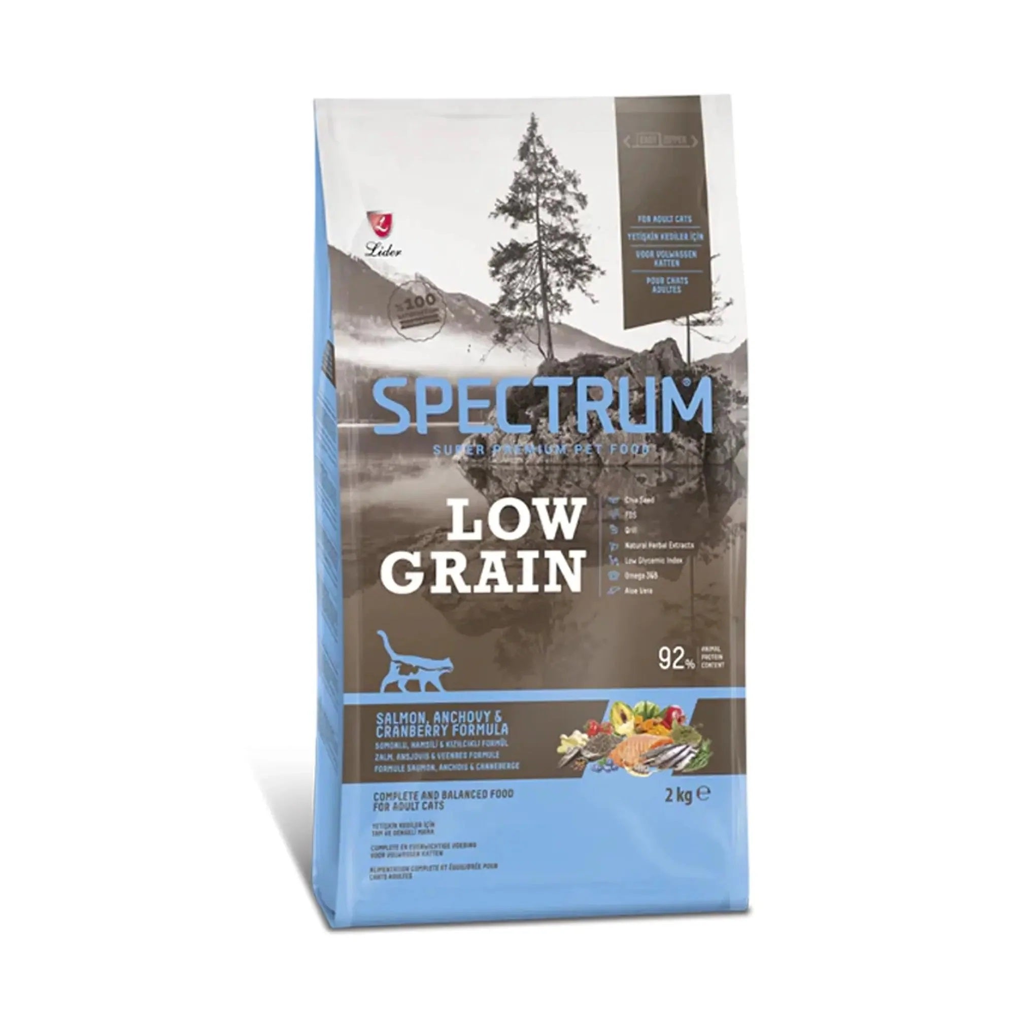 SPECTRUM ADULT CAT FOOD WITH SALMON 2kg