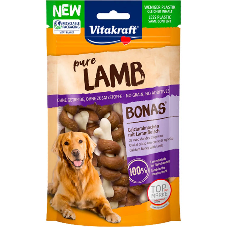 Vitakraft Pure Lamb Bonas 80gm‏