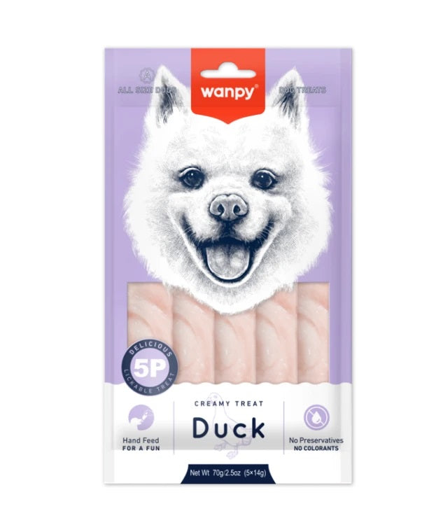 Wanpy Creamy Treat -Duck -