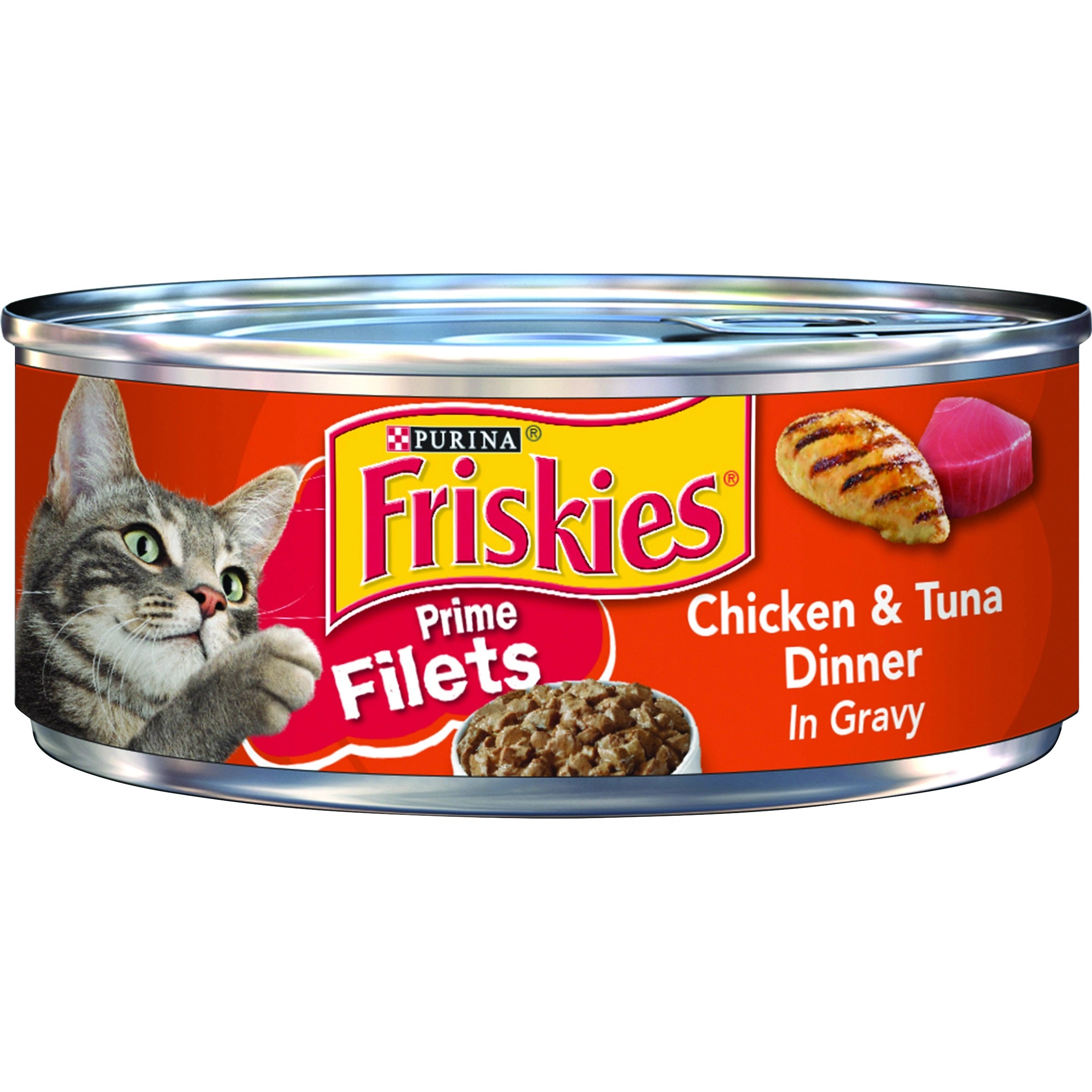 friskies chicken & tuna dinner 156g