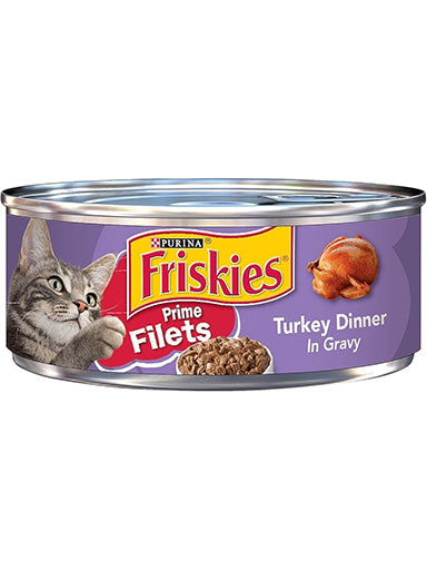 friskies turkey dinner 156g