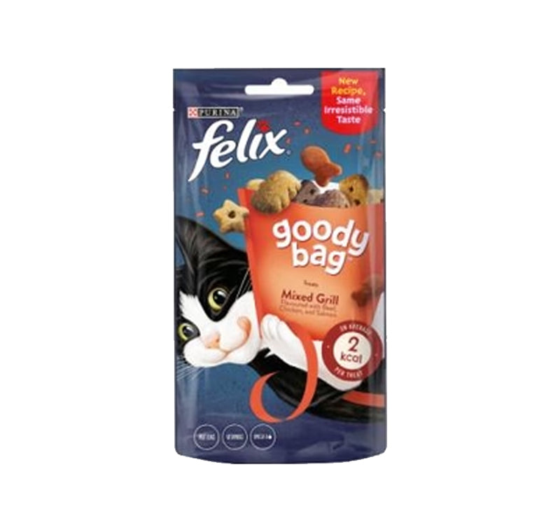 Felix Goody Bag Cat Treats Mixed Grill 60g