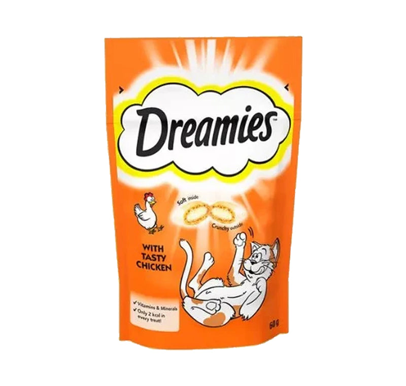 Whiskas Dreamies Chicken Treats 60g