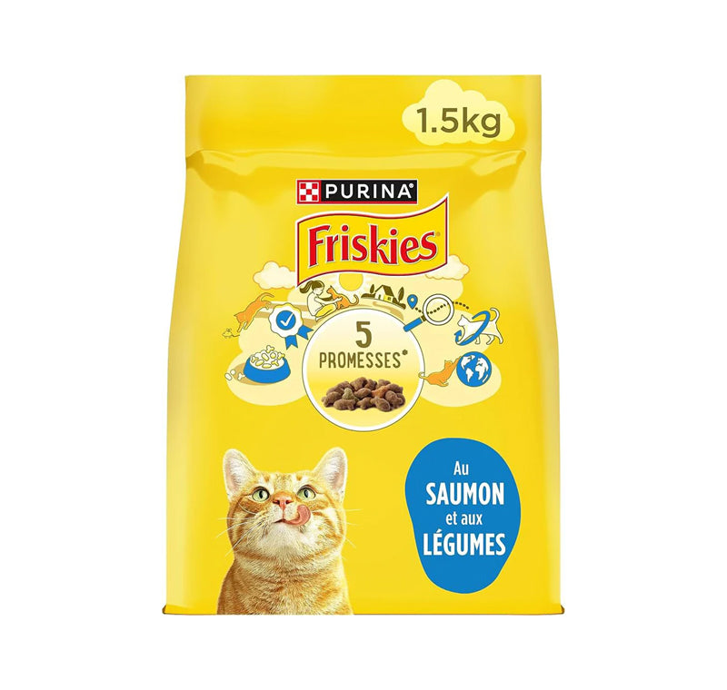 FRISKIES WITH SALMON & VEGETABLE 1.7 KG