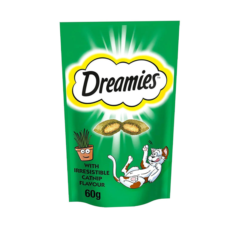 Whiskas Dreamies Catnip Treats 60g