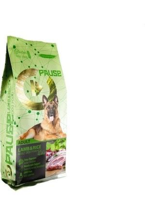 pause lamb & rice adult dog food 20kg