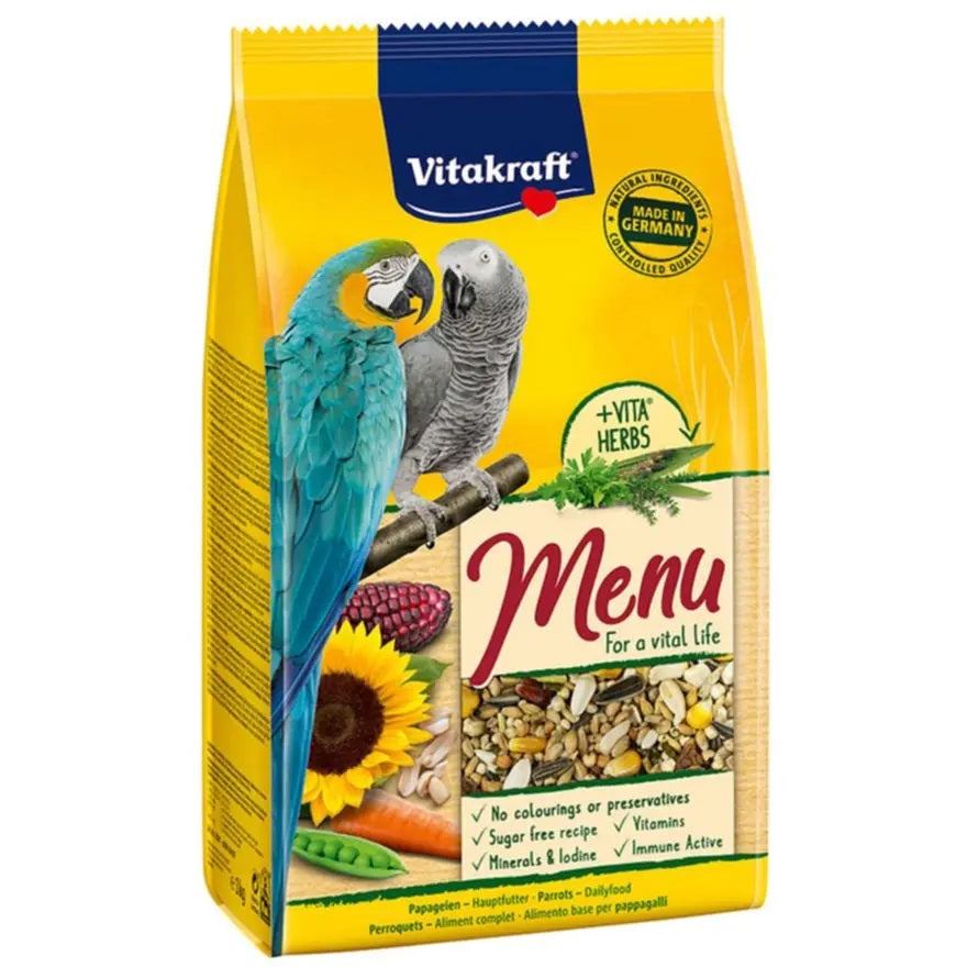 vitakraft parrot food 1kg