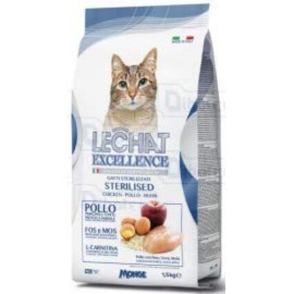 Lechat Adult Sterilized Cat Food Chicken Flavor 1.5kg