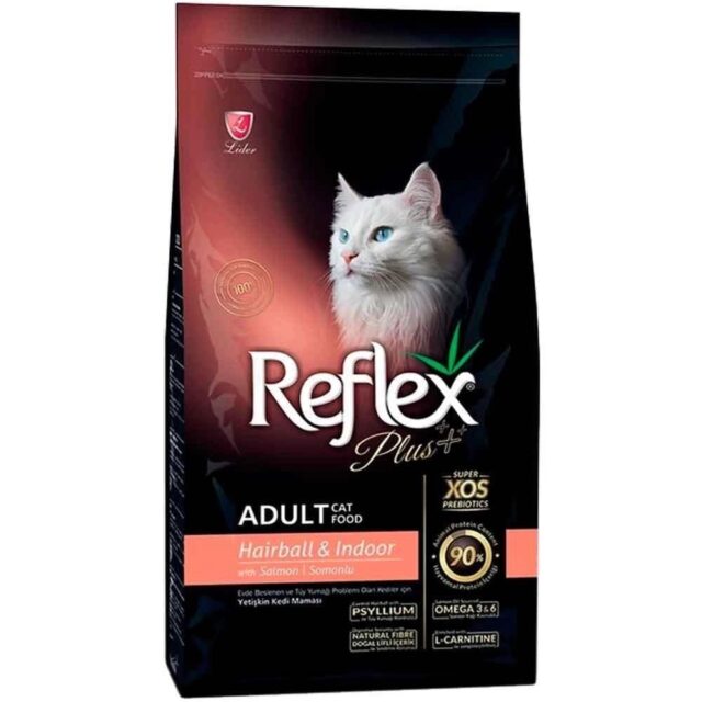 Reflex Plus Hairball Salmon Cat Food 1.5 Kg