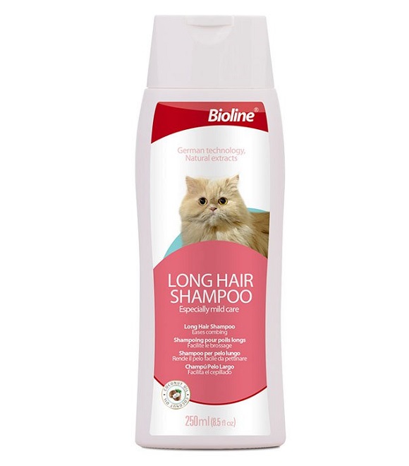 Bioline Cat Shampoo Long Hair 250ml