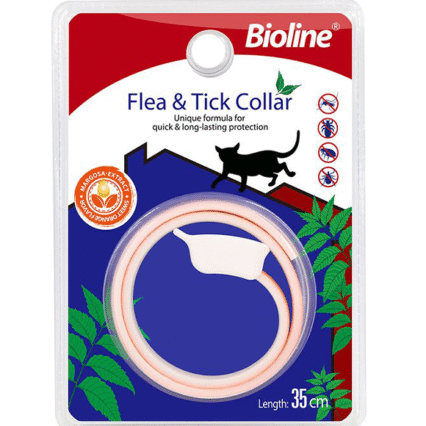 Bioline Extract Flea & Tick Collar For Cats 35 cm
