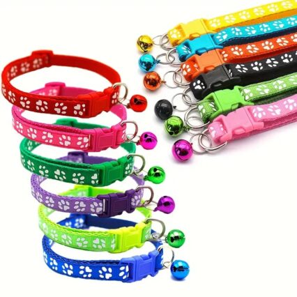 Cat collar for all ages, different shapes and colors