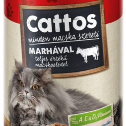 Cattos Wet Food With Beef 415g