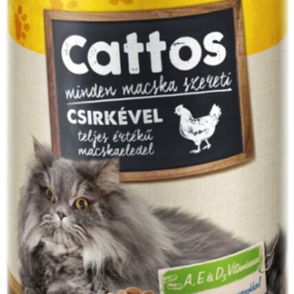 Cattos Wet Food With Chicken 415g