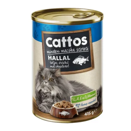 Cattos Wet Food With Fish 415g