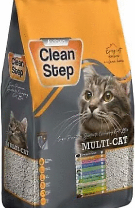 Clean Step Cat Litter Sand Carbon 10L Rough