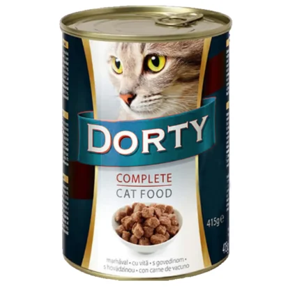Dorty Cat Wet Food Fish 415g