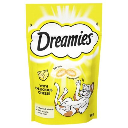 Dreamies Treat Cat With Cheese Flavour 60g