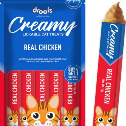 Drools Creamy Real Chicken 5 Sticks 75g
