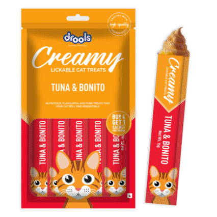 Drools Creamy Tuna & Bonito 5 Sticks 75g