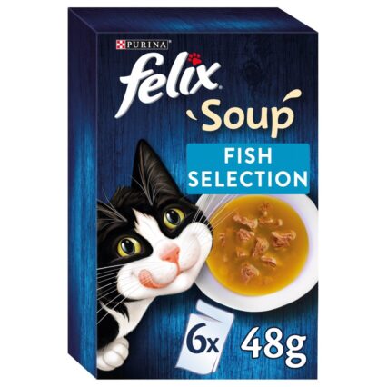 FELIX SOUP FISH SELECTION 6 X 48G