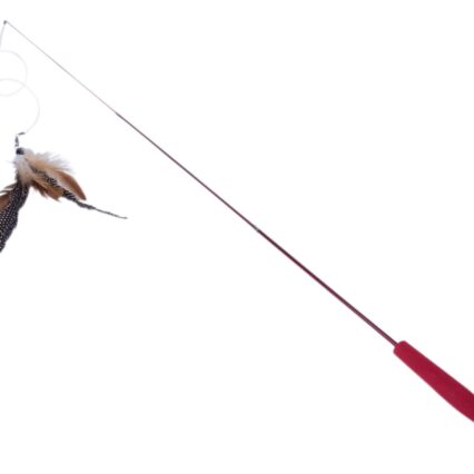 Feather toy for cats