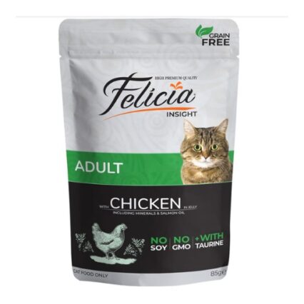 Felicia Chicken in Jelly Adult Cat Food 85g