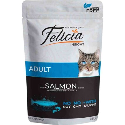 Felicia Wet Cat Food Grain-Free Salmon 85g