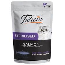 Felicia Wet Cat Food Grain-Free Sterilized Salmon 85g
