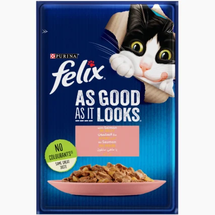 Felix Wet Food Salmon In Jelly Cat Food 85g