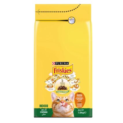 Friskies Indoor Chicken And Turkey And Vegetables 1.5kg