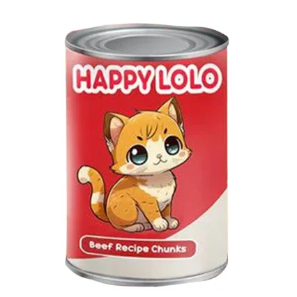 HAPPY LOLO Beef Recipe Chunks 400g